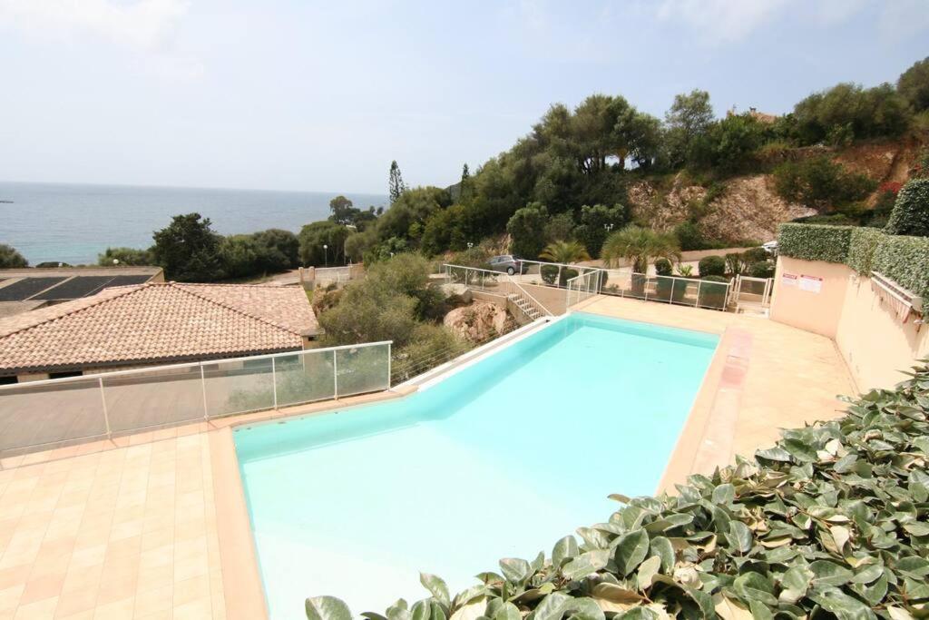 Ajaccio Maison Bord De Mer Dans Residence Avec Piscine Esterno foto